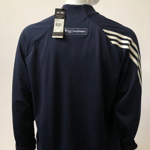 Adidas Navy Pullover - NWT Sz Large - Picture 11 of 13